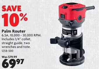Home Hardware Palm Router offer