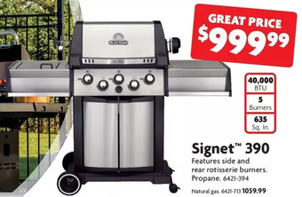 Home Hardware Signet 390: Propane | Natural Gas offer