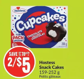 FreshCo Hostess Snack Cakes offer