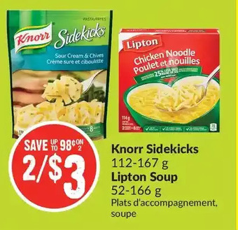 FreshCo Knorr Sidekicks | Lipton Soup offer