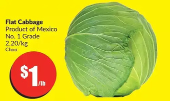 FreshCo Flat Cabbage offer