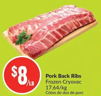 FreshCo Pork Back Ribs offer