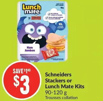FreshCo Schneiders Stackers or Lunch Mate Kits offer