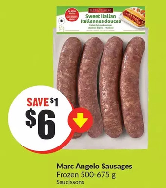 FreshCo Marcangelo Sausages offer