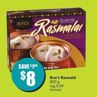 FreshCo Brar's Rasmalai offer