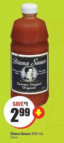 FreshCo Diana Sauce offer