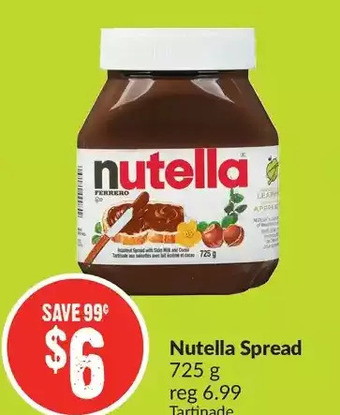 FreshCo Nutella Spread offer