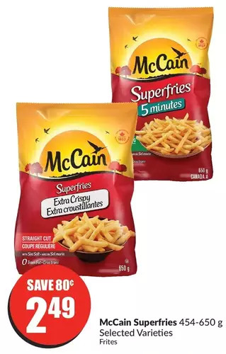 FreshCo McCain Superfries offer