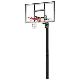 Canadian Tire Spalding 60" Glass In-Ground Basketball System offer