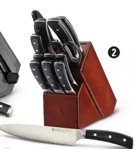 Canadian Tire Henckels 14-PC Balanced Forged Knife Block Set offer