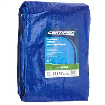 Canadian Tire Large 30 X 40' Tarp | Tie-Downs and Tarp offer