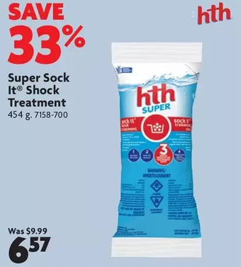 Home Hardware Super Sock It Shock Treatment offer