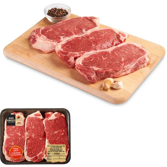 Walmart Your Fresh Market Fresh Strip Loin Steak Value Pack offer
