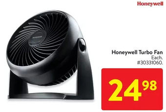 Walmart Honeywell Turbo Fan offer