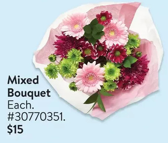 Walmart Mixed Bouquet offer