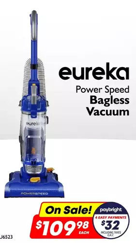 Factory Direct Eureka Power Speed Bagless Vacuum offer