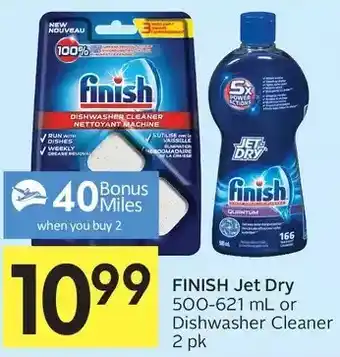 Foodland Finish Jet Dry or Dishwasher Cleaner offer