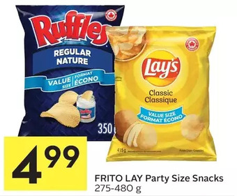 Foodland Frito Lay Party Size Snacks offer