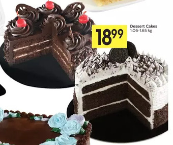 Foodland Dessert Cakes offer