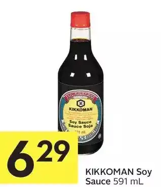 Foodland Kikkoman Soy Sauce offer