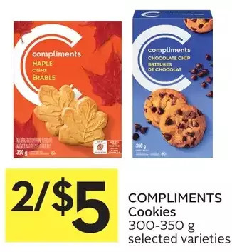Foodland Compliments Cookies offer
