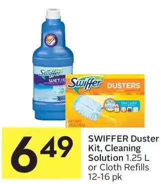Foodland Swiffer Duster Kit, Cleaning Solution or Cloth Refills offer