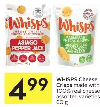 Foodland Whisps Cheese Crisps offer