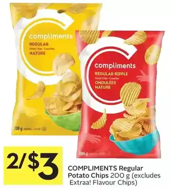 Foodland Compliments Regular Potato Chips offer