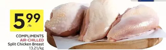 Foodland Compliments Air-Chilled Split Chicken Breasts offer