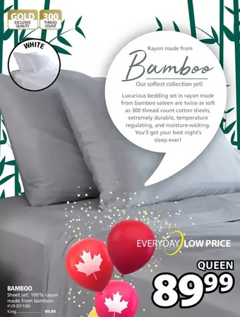 JYSK BAMBOO (Sheet Set) offer