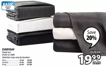 JYSK EVERYDAY (Sheet Set) offer