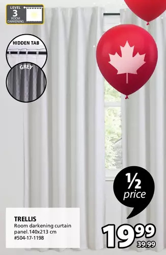 JYSK TRELLIS (Curtains) offer