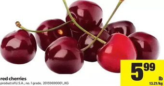 Real Canadian Superstore Red Cherries offer