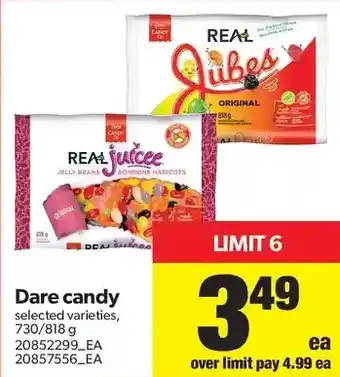 Real Canadian Superstore Dare Candy offer