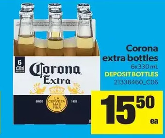 Real Canadian Superstore Corona Extra Bottles offer