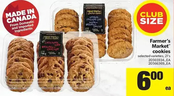 Real Canadian Superstore Farmer's Market Cookies offer