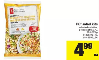 Real Canadian Superstore PC Salad Kits offer