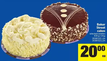 Real Canadian Superstore Baker Street Cakes offer