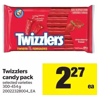 Real Canadian Superstore Twizzlers Candy Pack offer