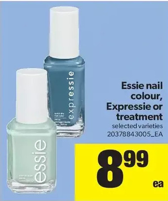 Real Canadian Superstore Essie Nail Colour, Expressie or Treatment offer