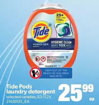 Real Canadian Superstore Tide Pods Laundry Detergent offer