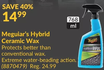 Princess Auto Meguiar's Hybrid Ceramic Wax offer
