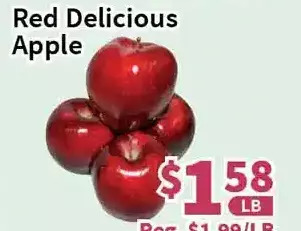 Blue Sky Supermarket Red Delicious Apple offer
