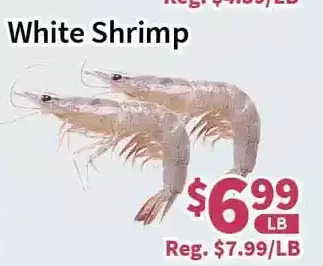 Blue Sky Supermarket White Shrimp offer