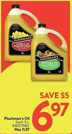 Walmart Piochman's Oil offer