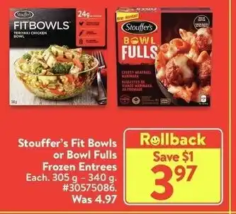 Walmart Stouffer's Fit Bowls offer