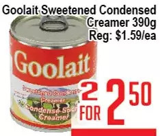 Skyland Foodmart Goolait Sweetened Condensed Creamer offer
