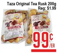 Skyland Foodmart Taza Original Tea Rusk offer