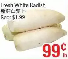 Hong Tai Supermarket Fresh White Radish offer