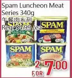 Hong Tai Supermarket Spam Luncheon Meat Series offer
